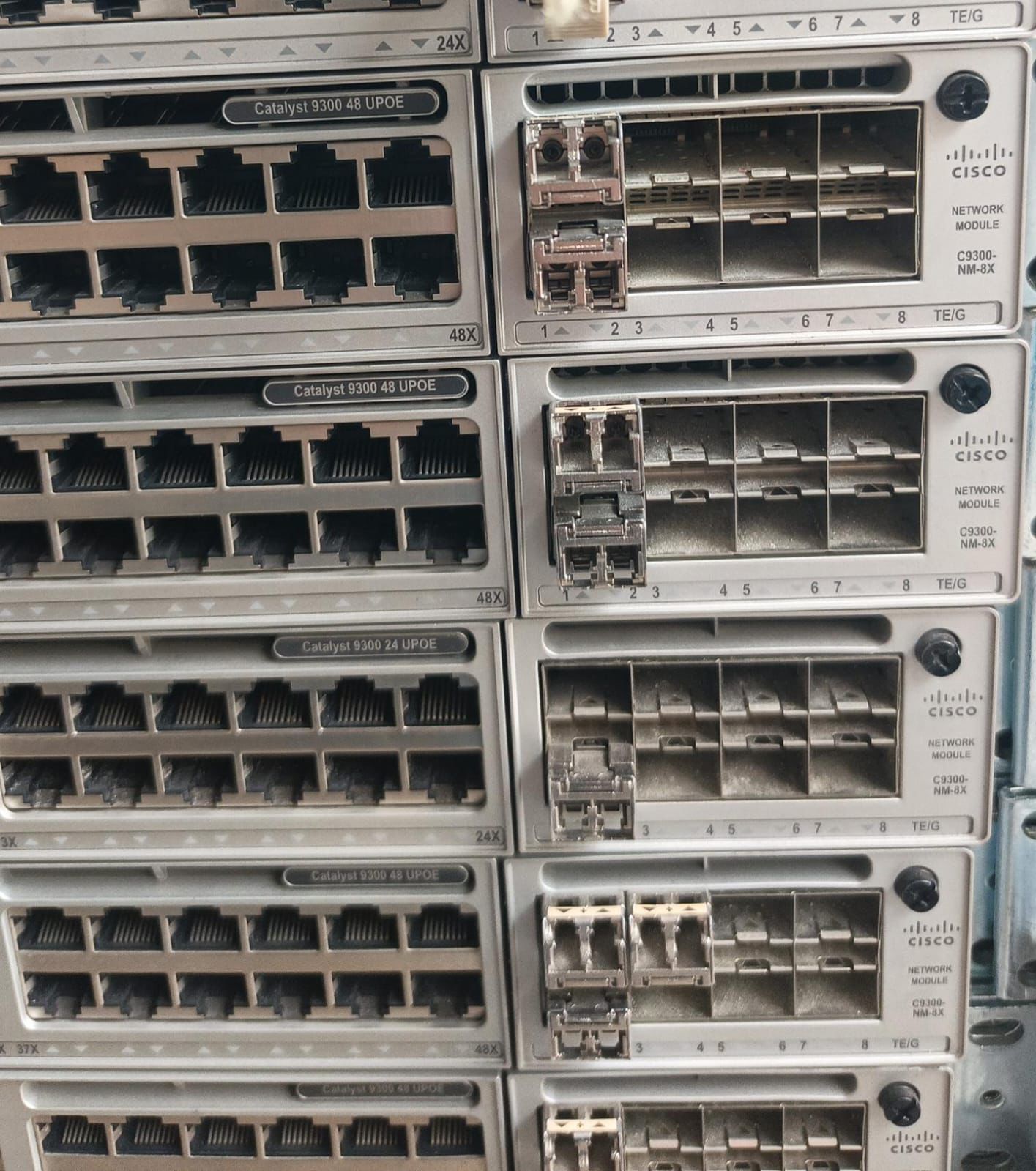 Cisco C9300-48P-E Catalyst 9300 48-Port-8x Gigabit PoE+ Switch
